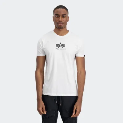 ALPHA INDUSTRIES BASIC MID LOGO T-SHIRT