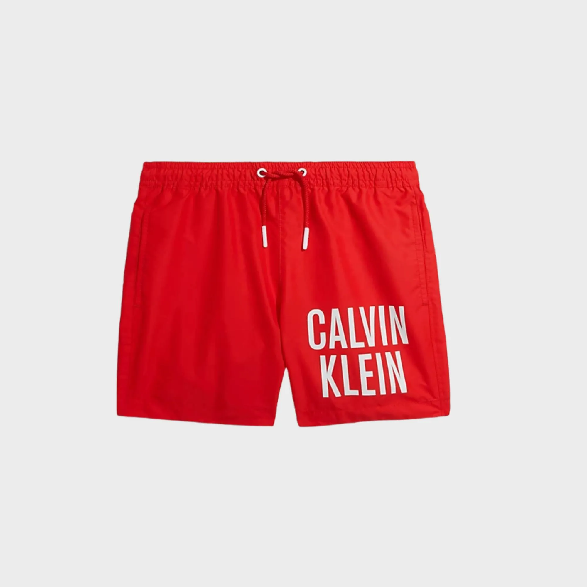 CALVIN KLEIN BOYS LOGO POWER SWIM SHORT