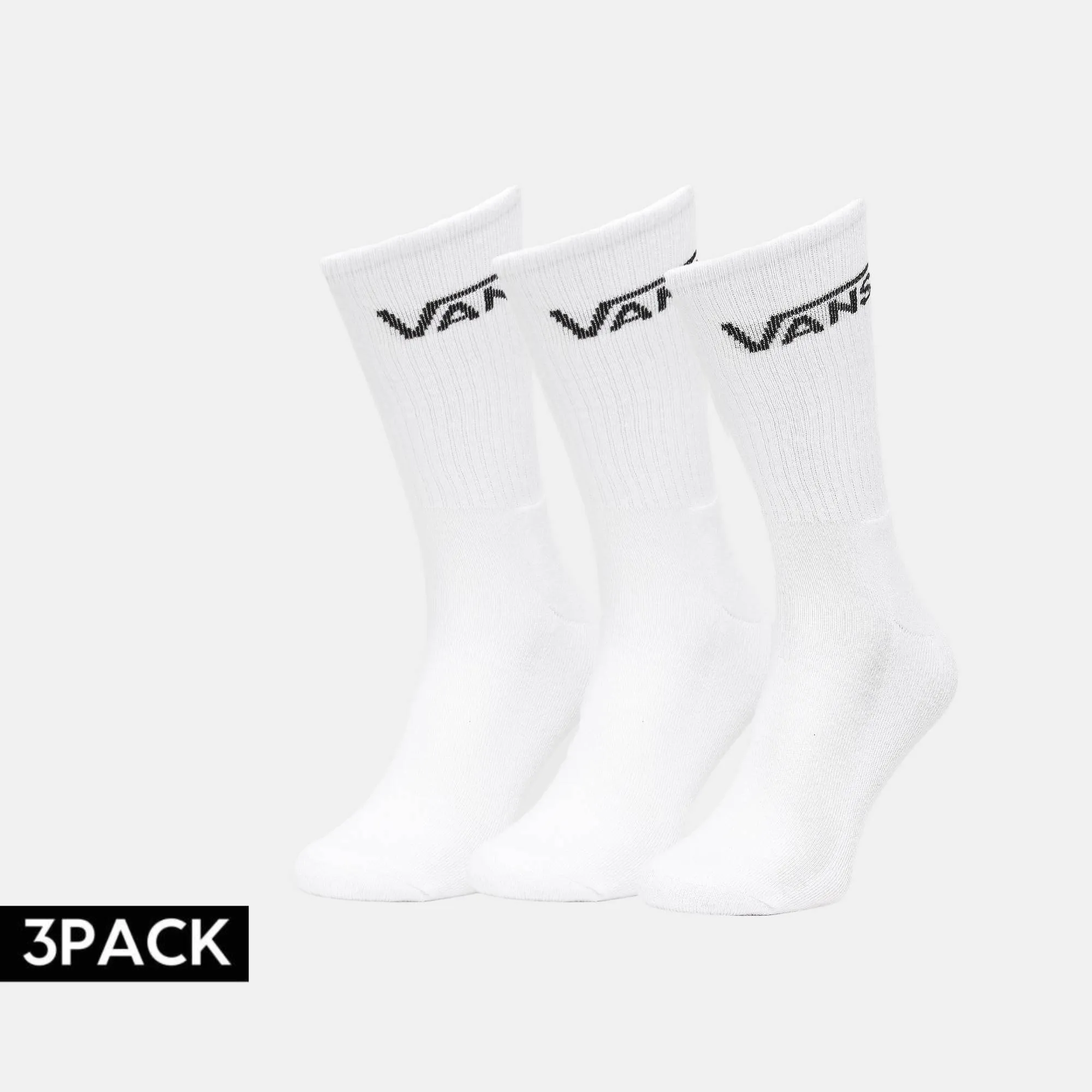 VANS MENS VANS CREW 9-13, 3PACK SOCKS