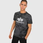 ALPHA INDUSTRIES BASIC CAMO T-SHIRT