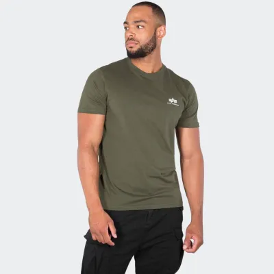 ALPHA INDUSTRIES BASIC SMALL LOGO T-SHIRT