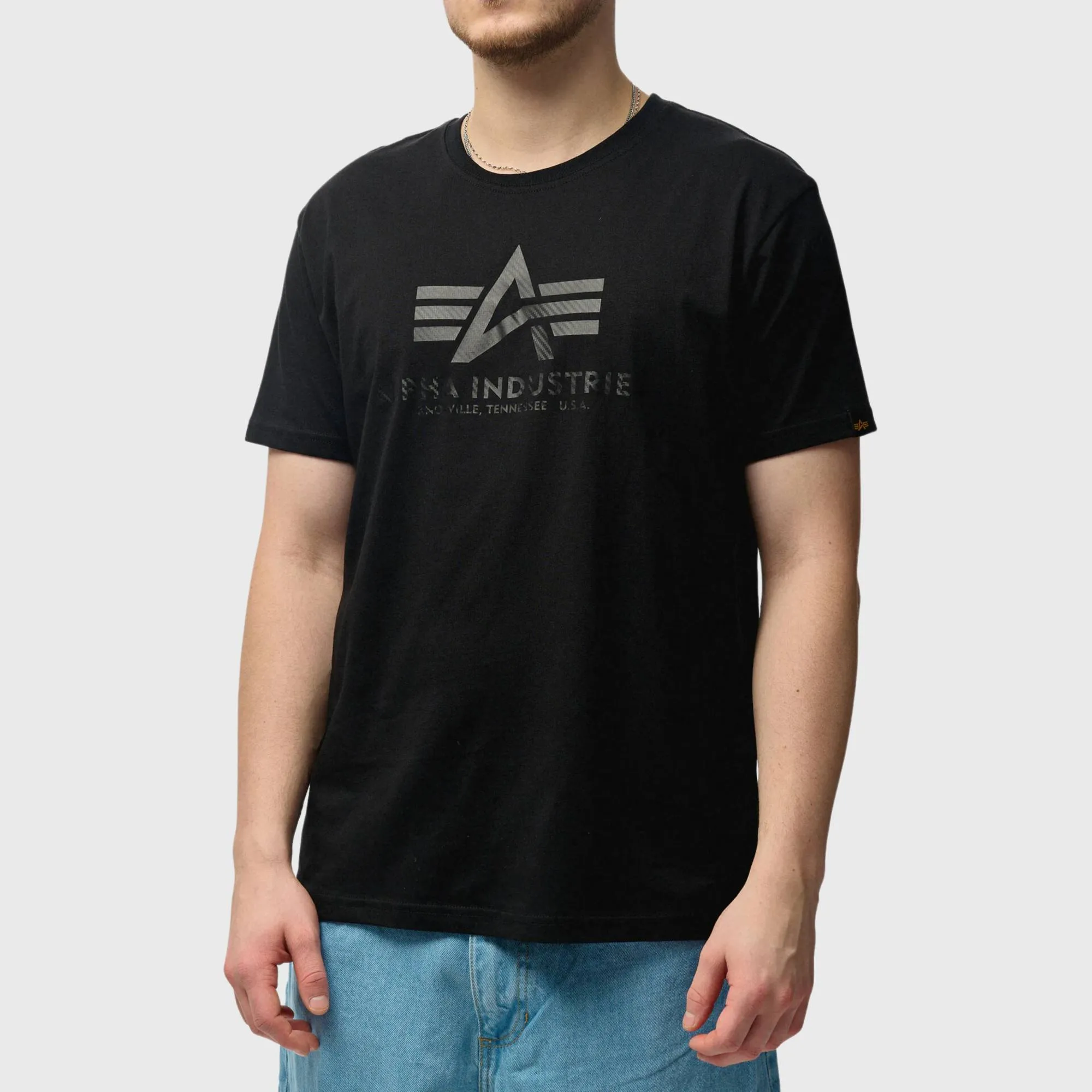 ALPHA INDUSTRIES BASIC CARBON T-SHIRT
