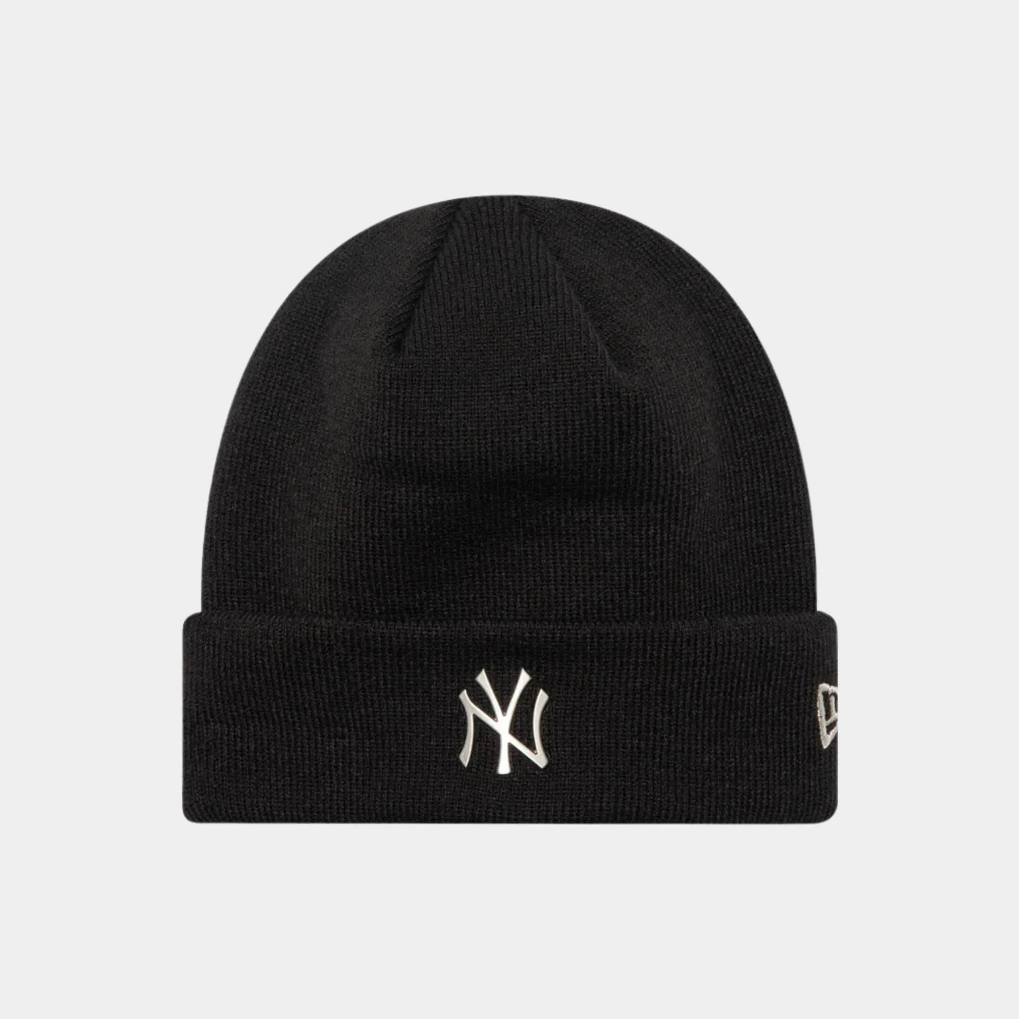 NEW ERA METALLIC CUFF BEANIE YANKEES