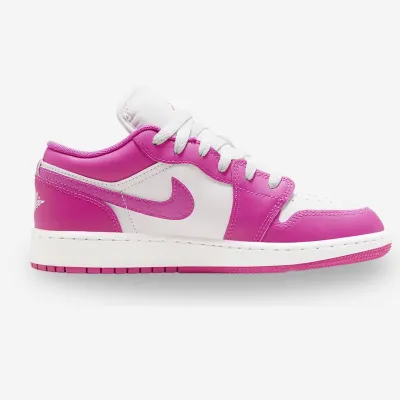 JORDAN 1 LOW FIRE PINK (GS)