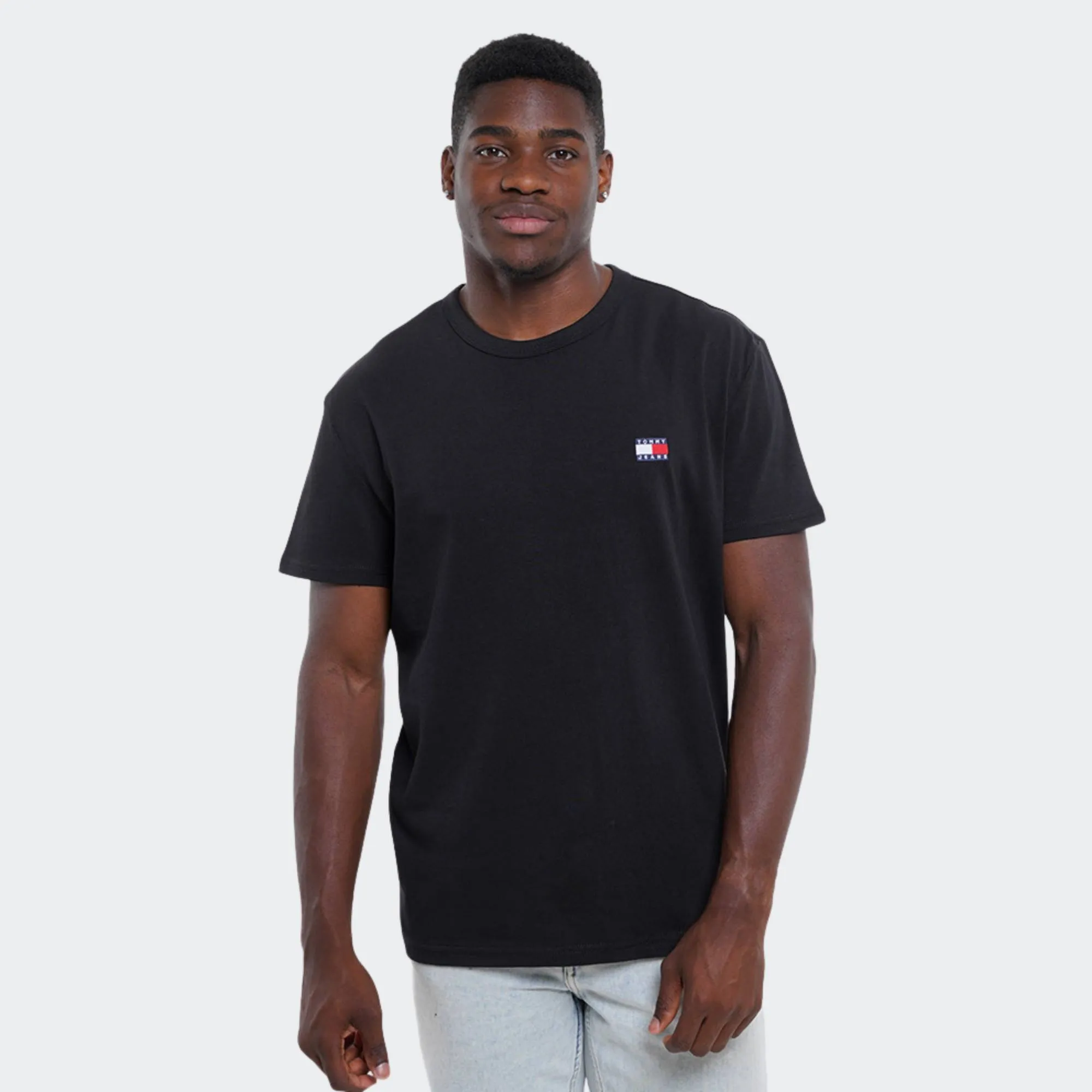 TOMMY JEANS MENS REGULAR BADGE TEE