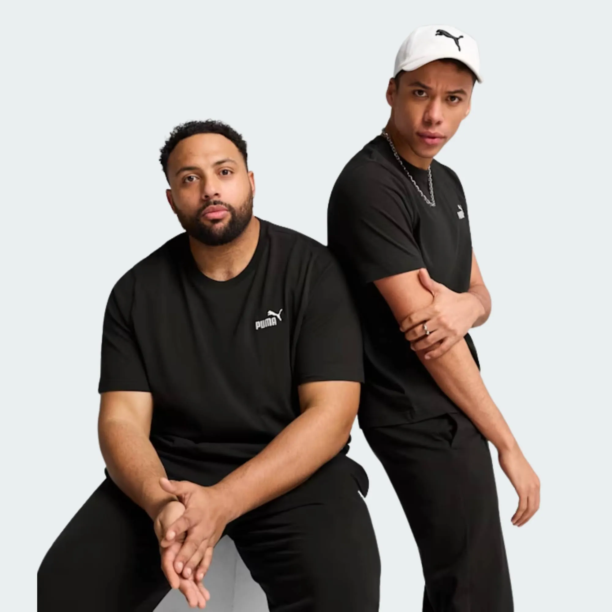PUMA ESSENTIALS SMALL NO. 1 LOGO TEE
