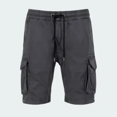 ALPHA INDUSTRIES COTTON TWILL JOGGER SHORTS