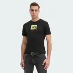 ALPHA INDUSTRIES SATIN LOGO T-SHIRT