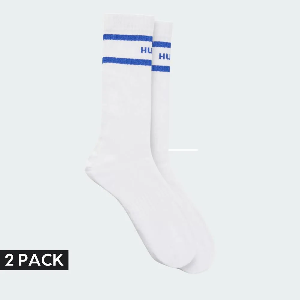 HUGO BLUE 2P SK BLUE STRIPE CC HOSIERY