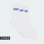 HUGO BLUE  3P QS BLUE LOGO CC HOSIERY