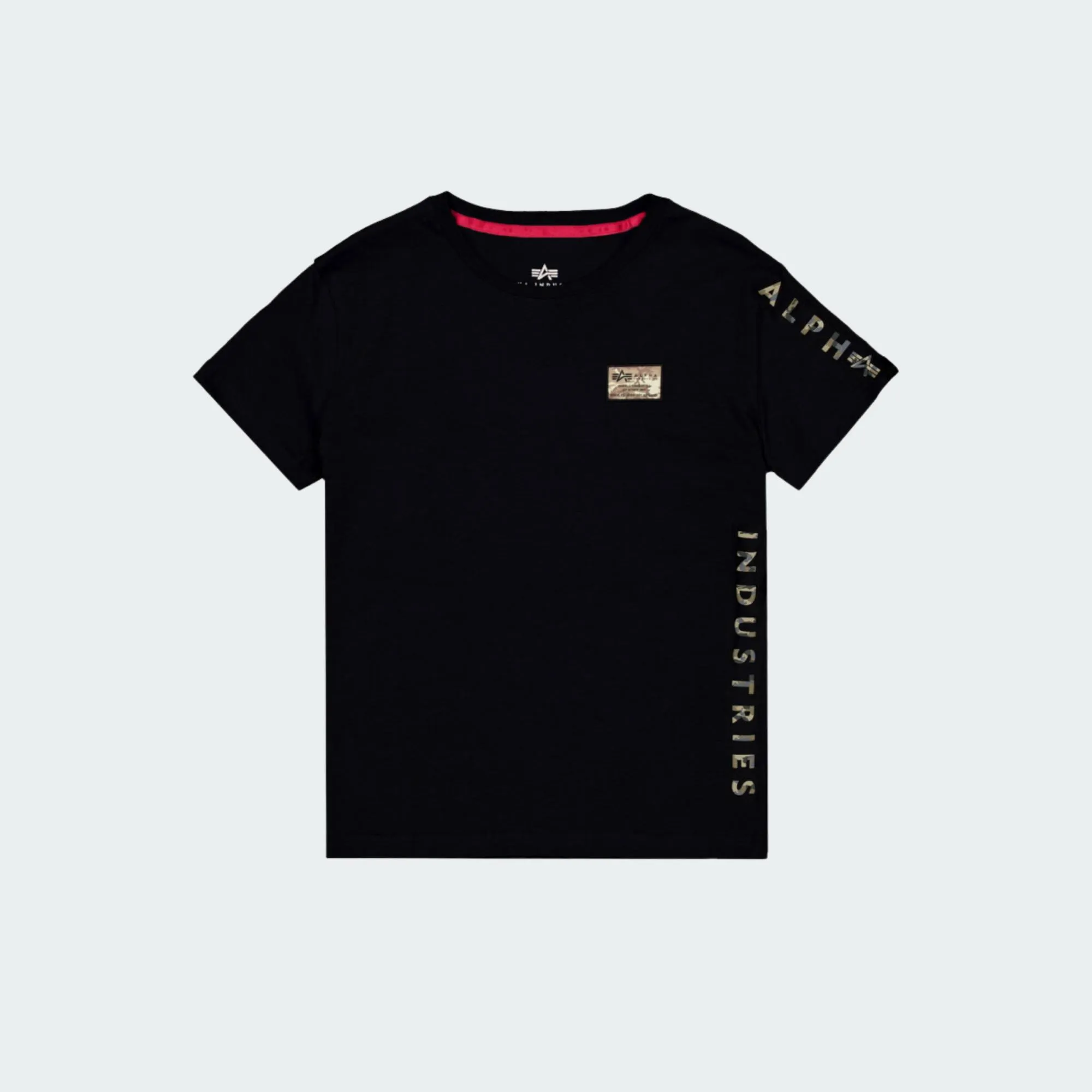 ALPHA INDUSTRIES CAMO SLEEVE T-SHIRT
