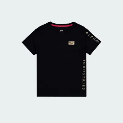 ALPHA INDUSTRIES CAMO SLEEVE T-SHIRT
