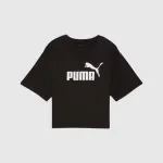 PUMA ESSENTIALS CROPPED NO. 1 LOGO RELAXED TEE