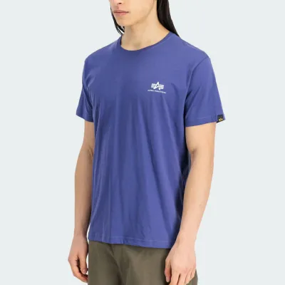 ALPHA INDUSTRIES BASIC T SHIRT SMALL LOGO