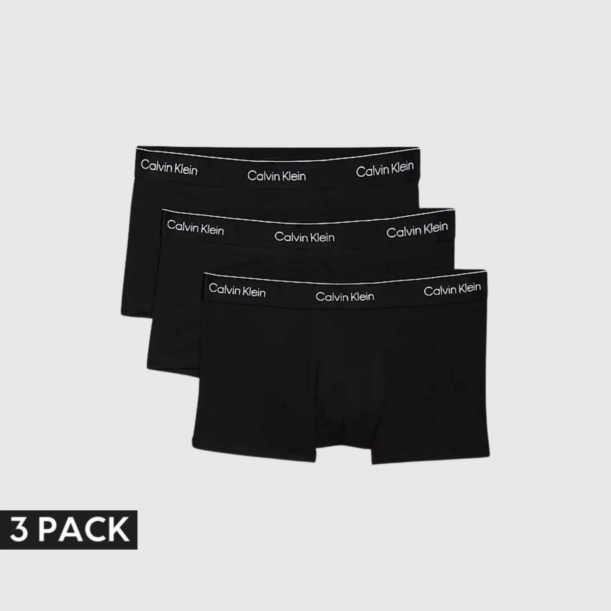 CALVIN KLEIN LOW RISE 3PACK TRUNK