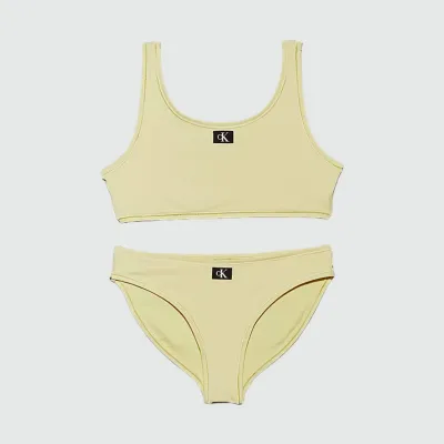 CALVIN KLEIN GIRLS BRALETTE BIKINI SET