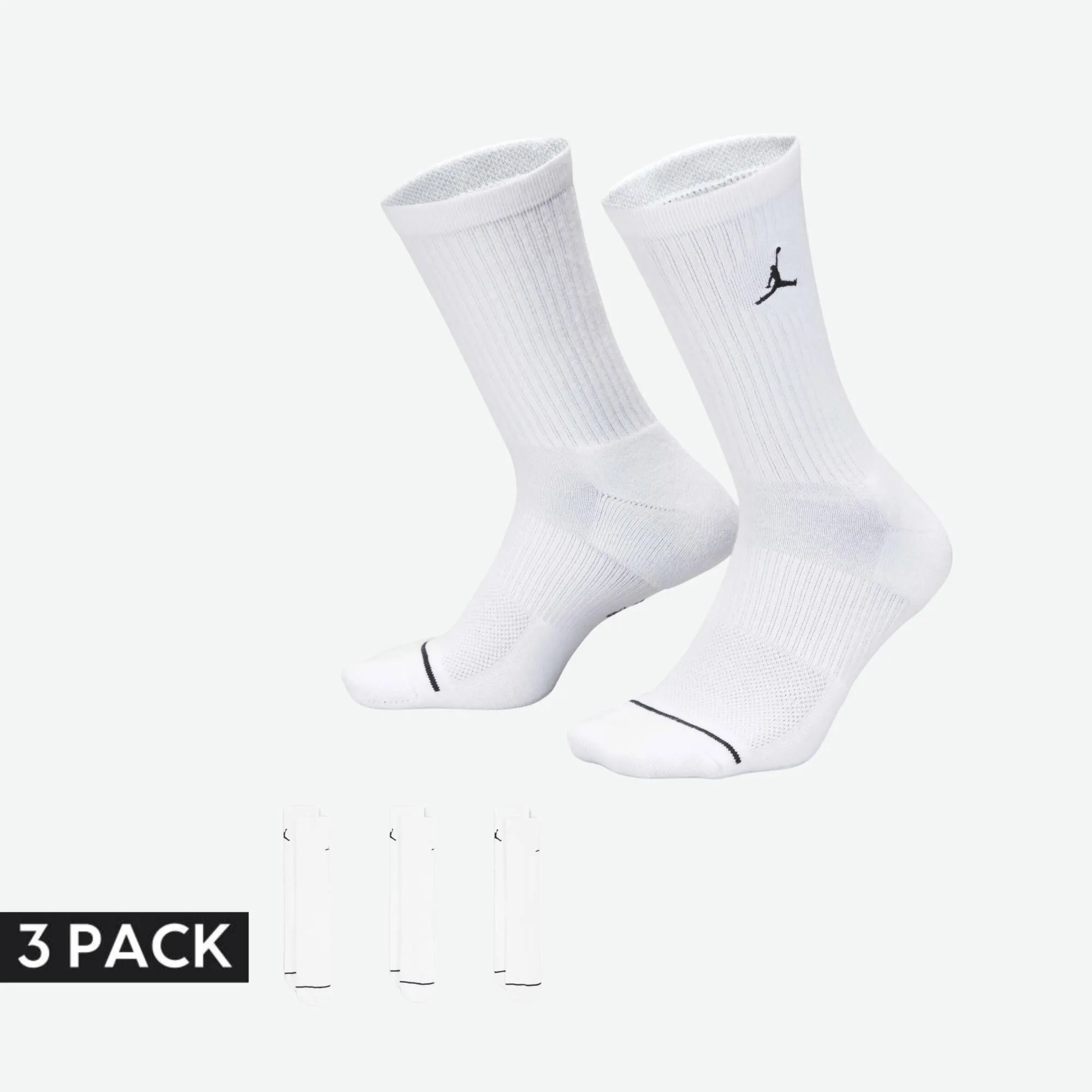 JORDAN EVERYDAY CREW 3 PACK  SOCKS