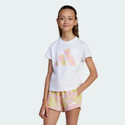 ADIDAS JUNIOR FLOWER TEE