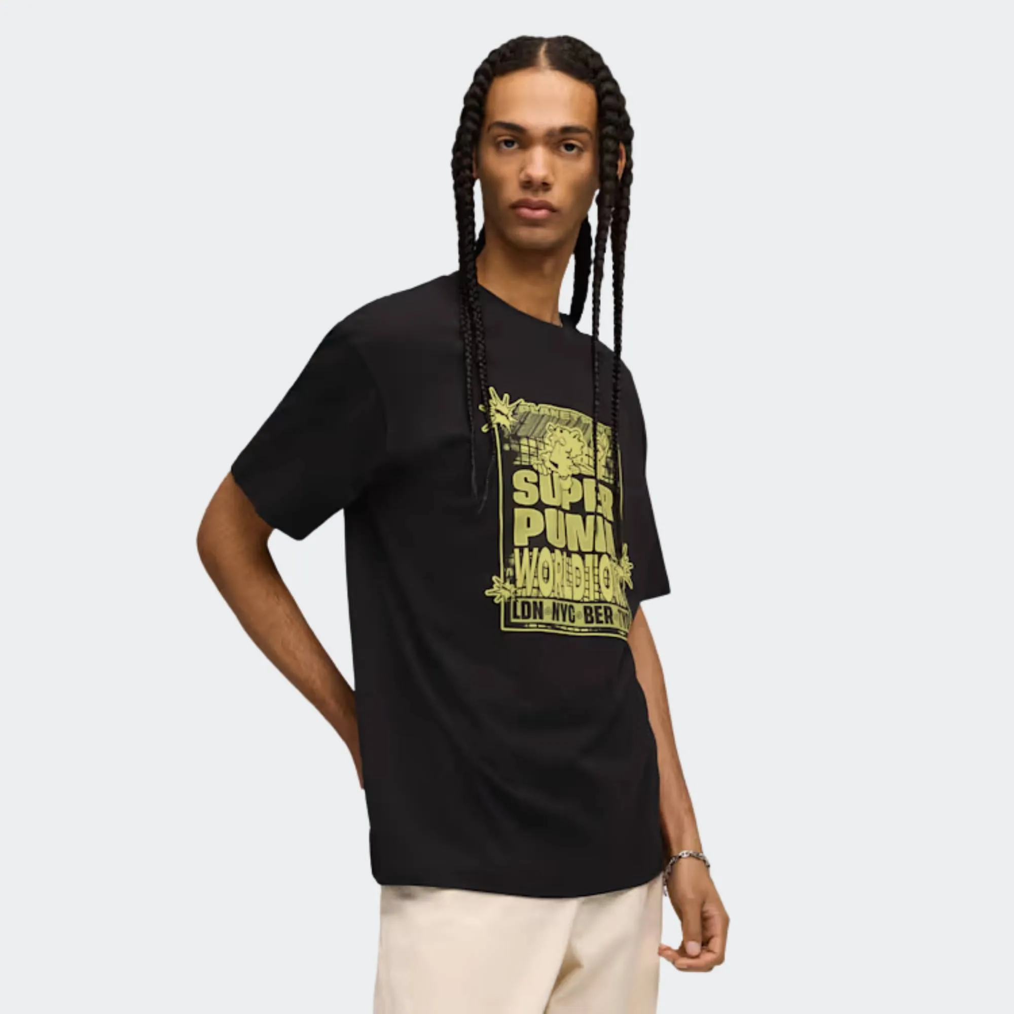 PUMA GRAPHIC SUPER PUMA WORLD TOUR RELAXED TEE