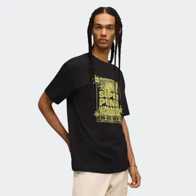 PUMA GRAPHIC SUPER PUMA WORLD TOUR RELAXED TEE
