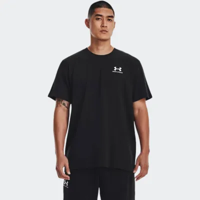 UNDER ARMOUR LOGO HEAVYWEIGHT TEE