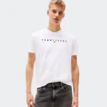 TOMMY JEANS MENS REGULAR LINEAR LOGO TEE