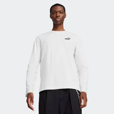 PUMA ESSENTIALS NO. 1 LOGO LONGSLEEVE TEE