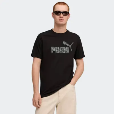 PUMA ESSENTIALS CAMO TEE