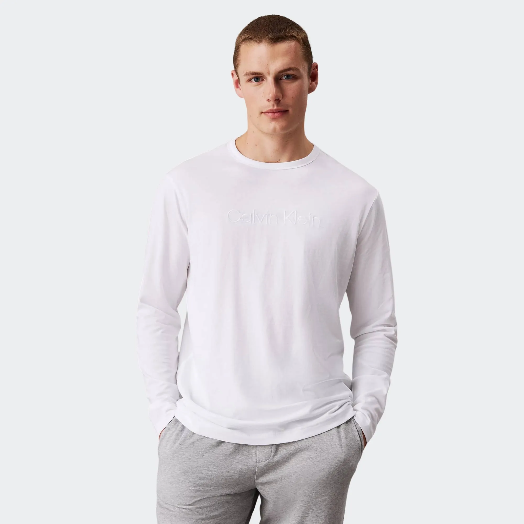CALVIN KLEIN LONGSLEEVE CREW NECK