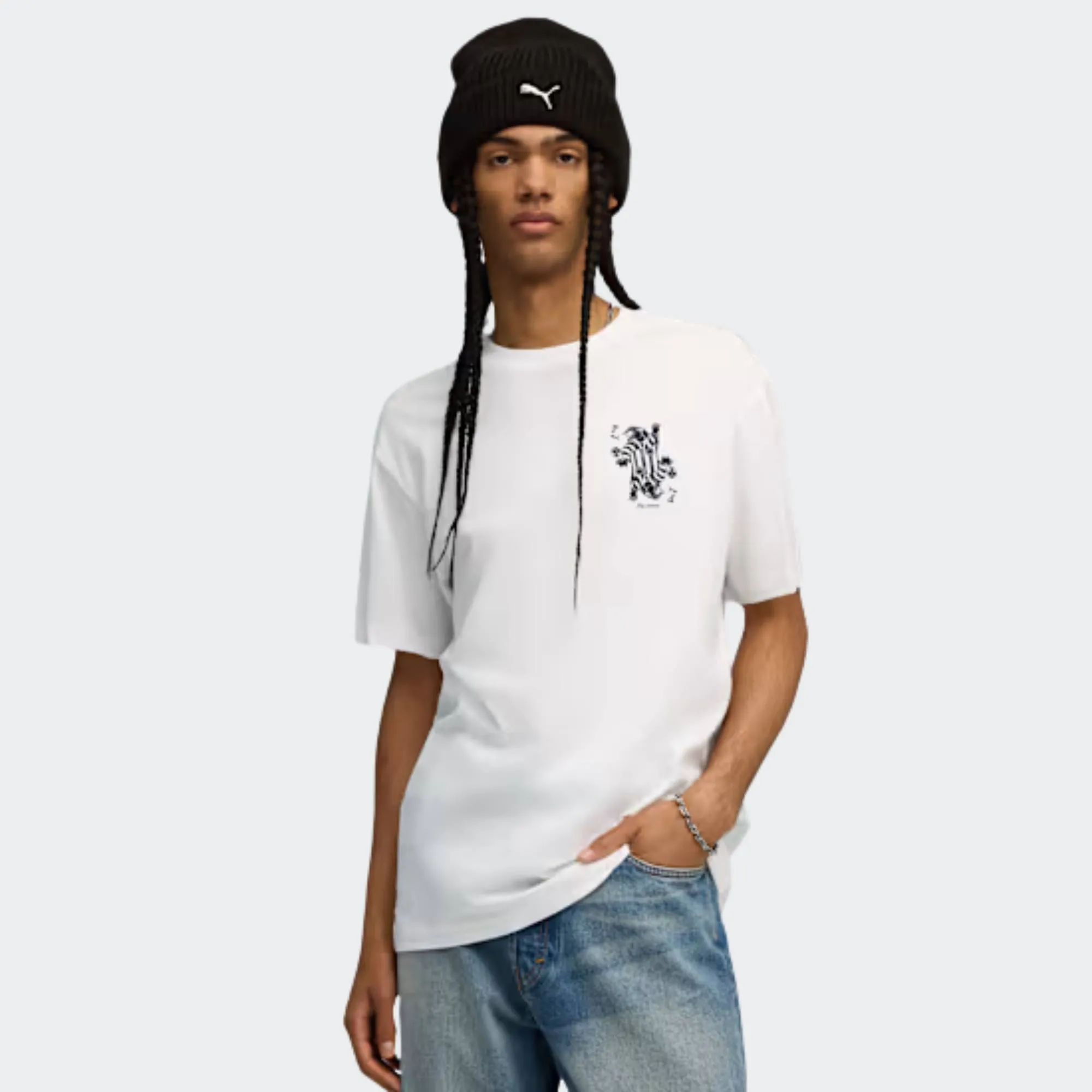 PUMA GRAPHIC CARD PLAY RELAXED TEE