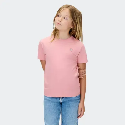 CALVIN KLEIN KIDS MONO MINI BADGE T-SHIRT