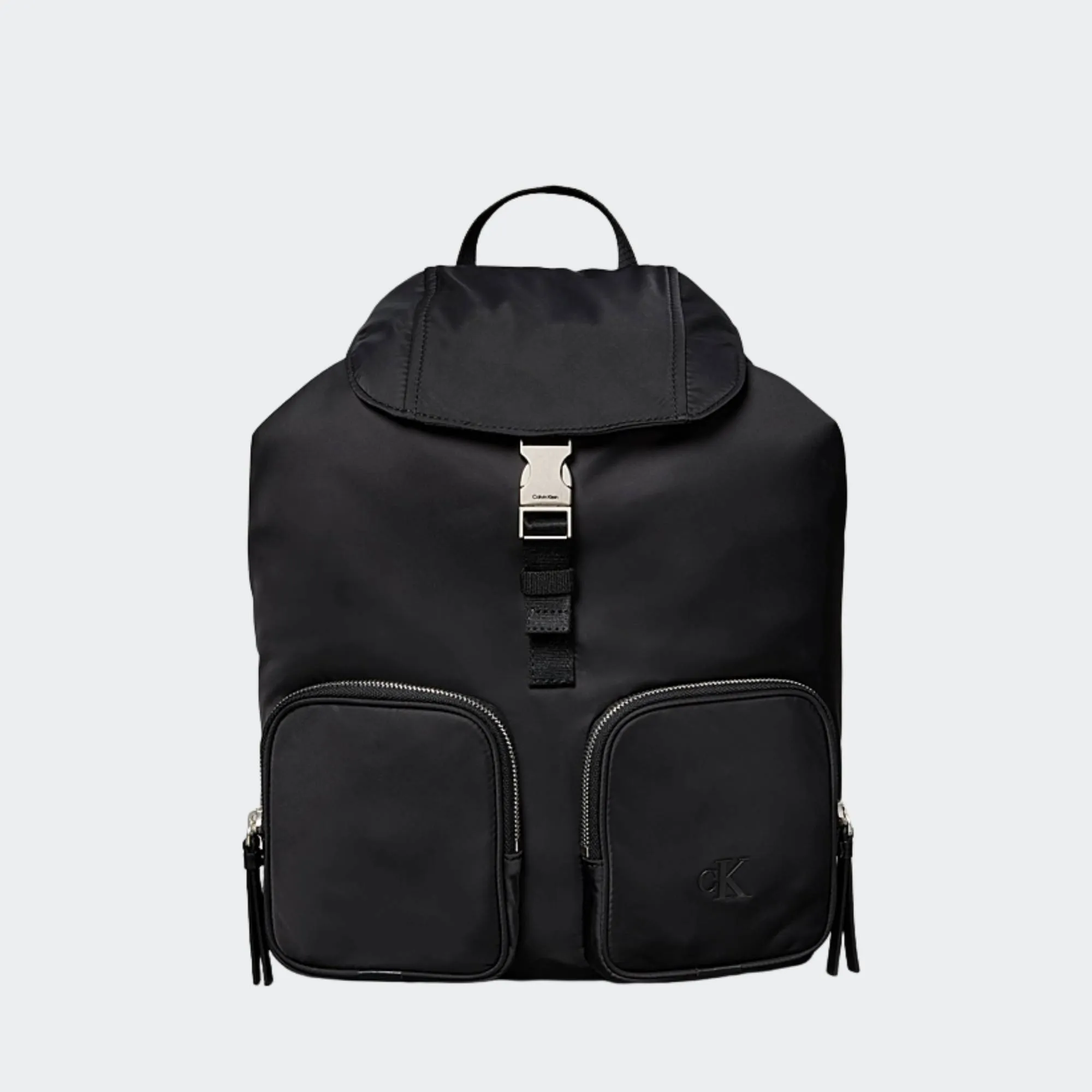 CALVIN KLEIN JEANS POCKET NYLON FLAP BACKPACK