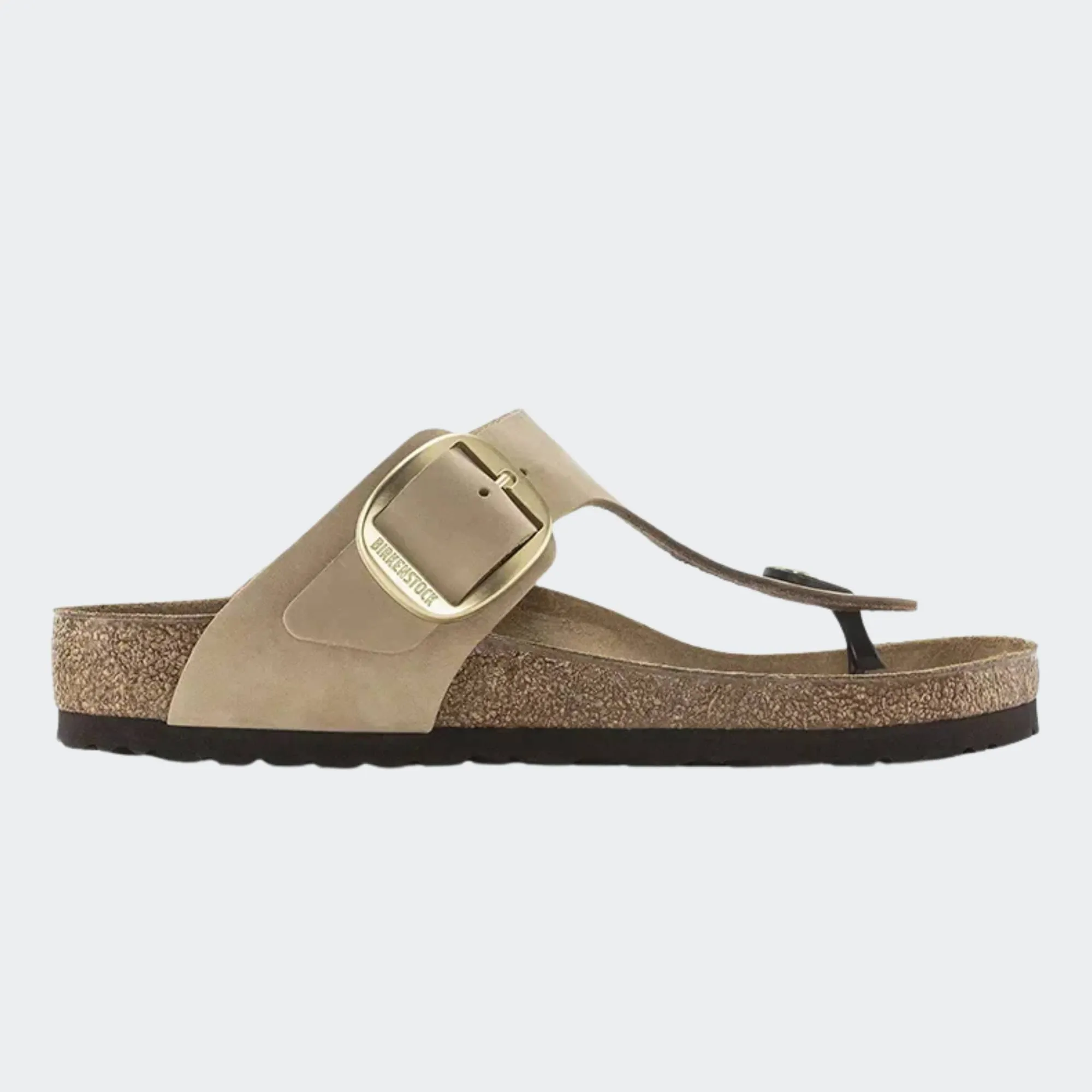BIRKENSTOCK NUBUCK GIZEH BIG BUCKLE