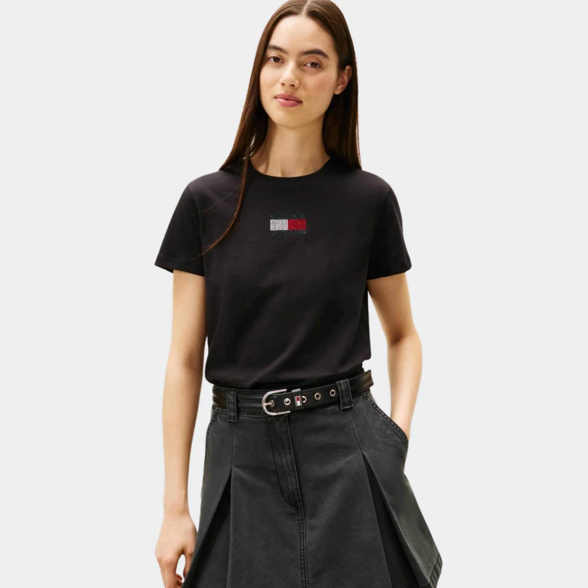 TOMMY JEANS PARTY FLAG TEE