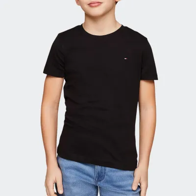 TOMMY JEANS BOYS BASIC CN KNIT