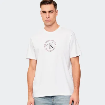 CALVIN KLEIN JEANS 30s WORD CIRCLE GRAPHIC