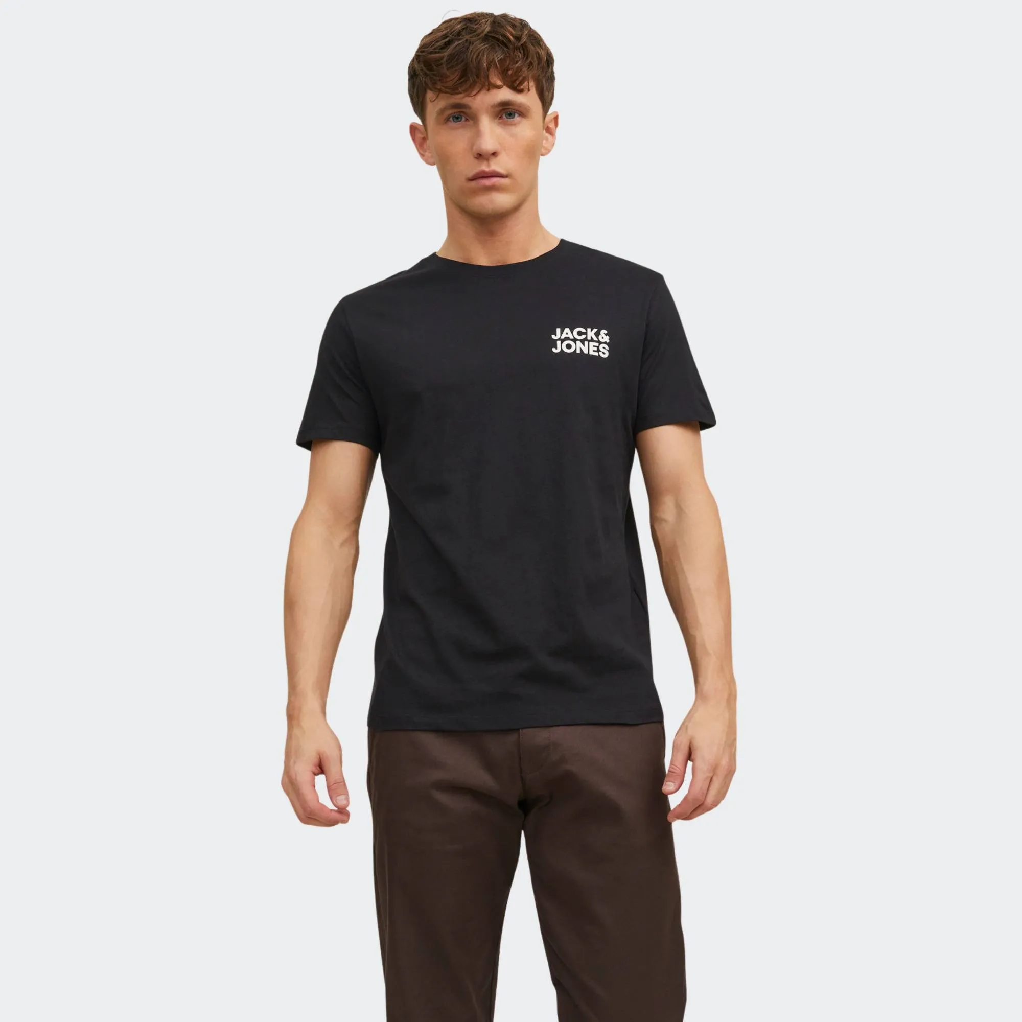 JACK & JONES CORP LOGO TEE O-NECK