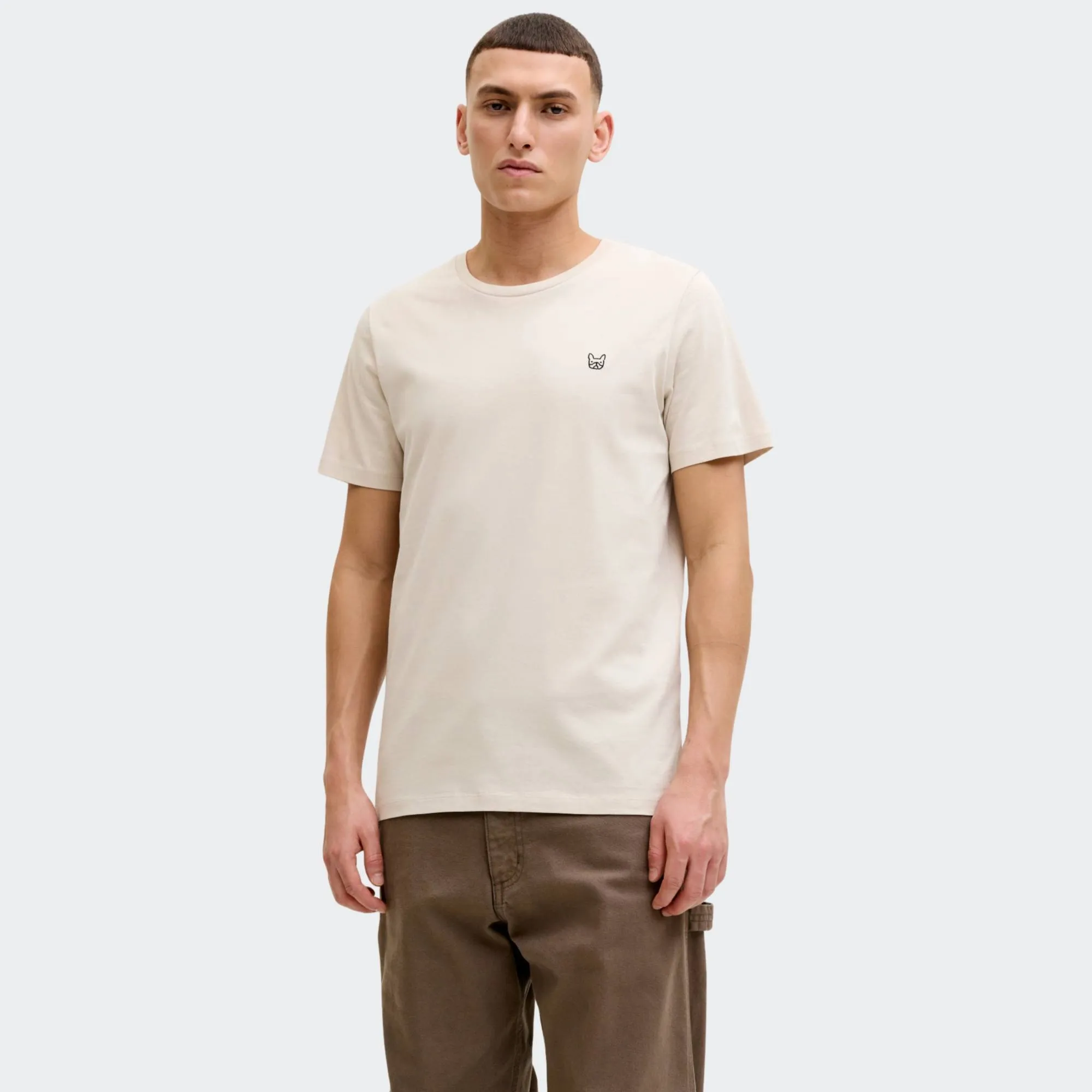 JACK & JONES DENIM LOGO TEE O-NECK