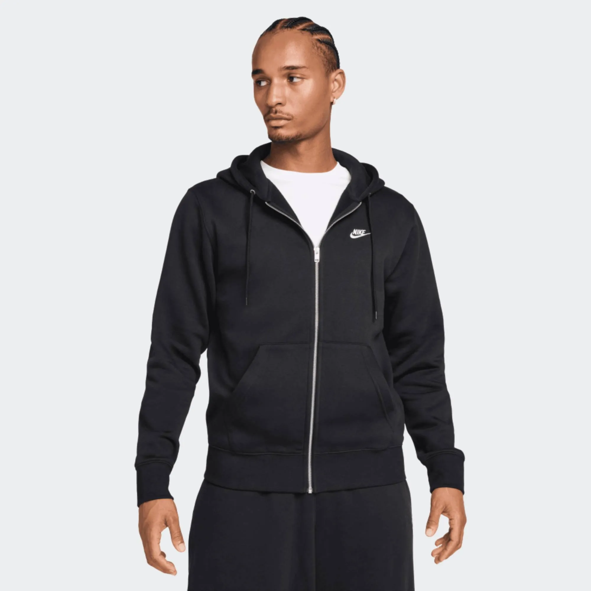 M NK CLUB BB FZ HOODIE