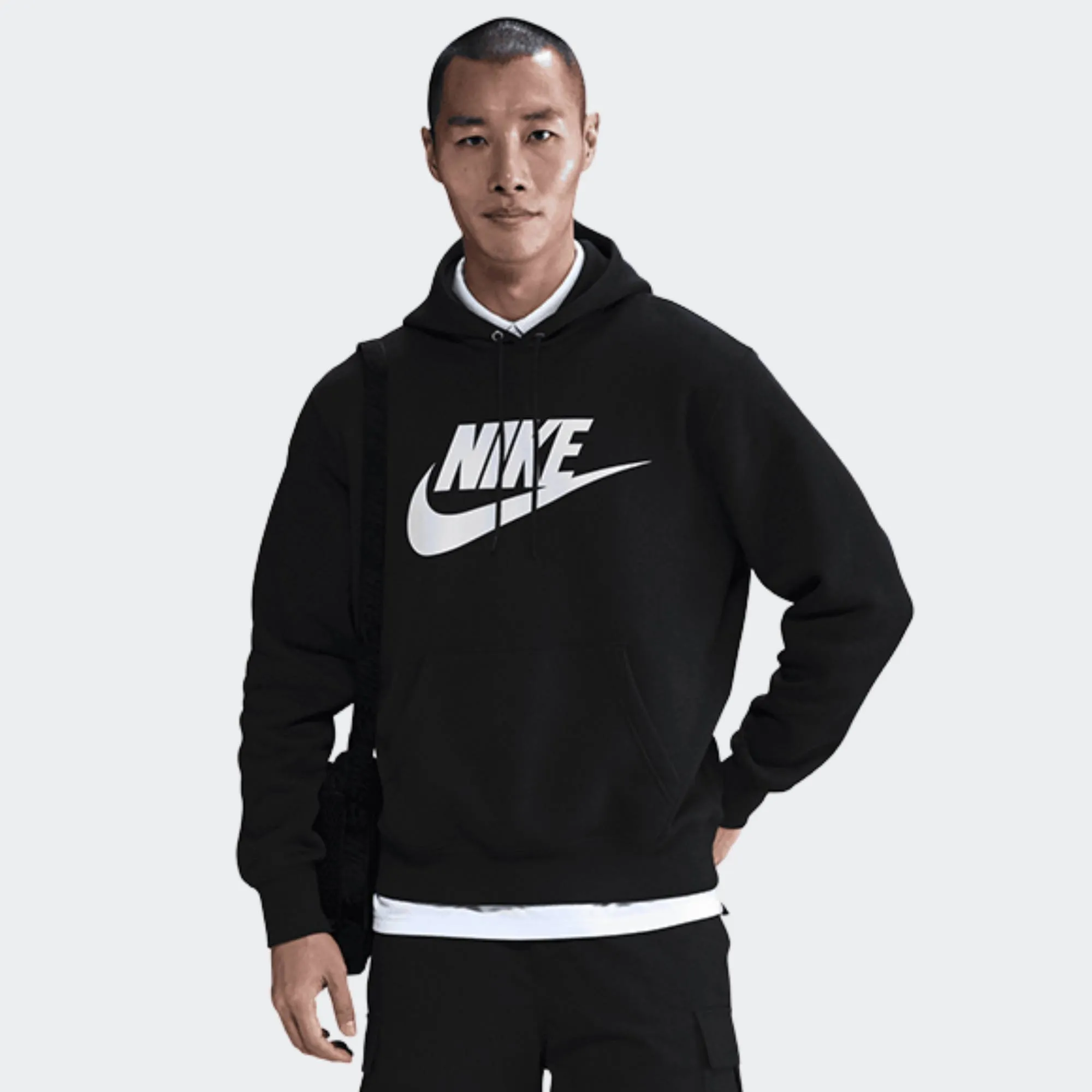 M NK CLUB BB PO GFX HOODIE
