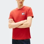 TOMMY JEANS SLIM ESSENTIAL FLAG TEE