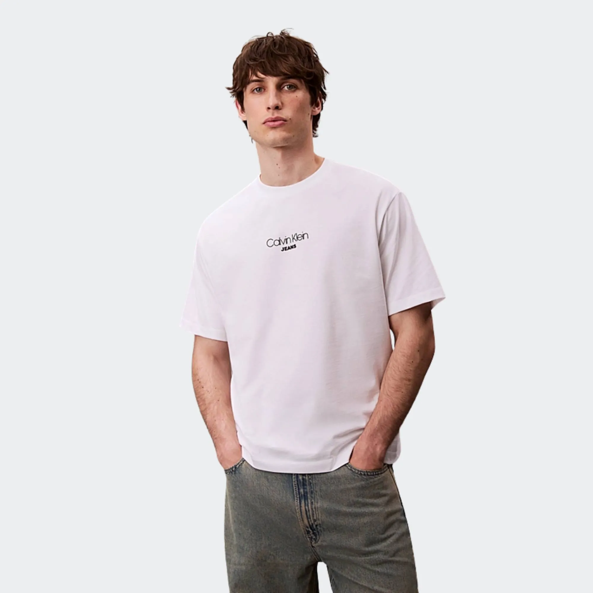 CALVIN KLEIN JEANS 16S RELAXED FIT GRAPHIC TEE