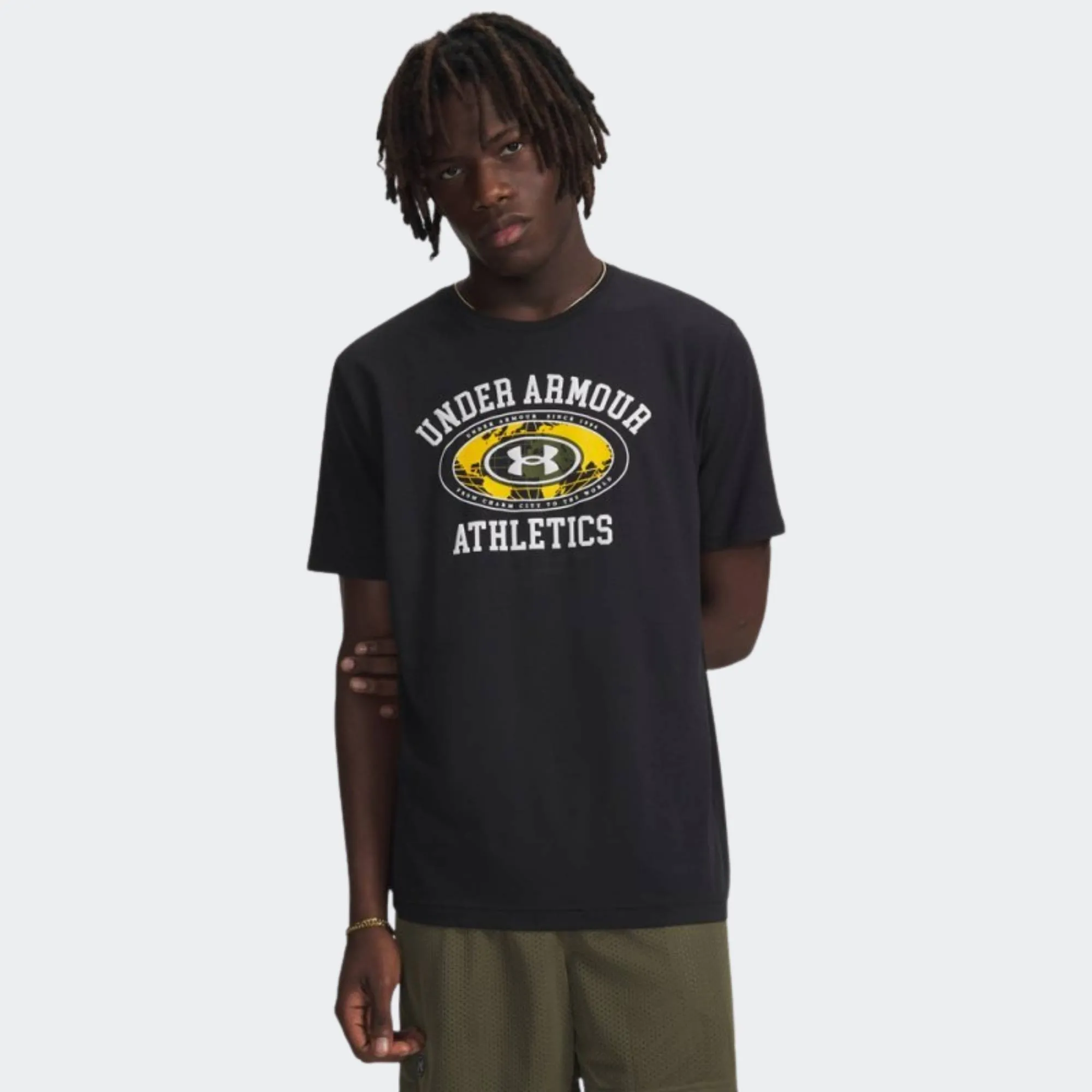 UNDER ARMOUR 60/40S ARMOR GLOBE TSHIRT