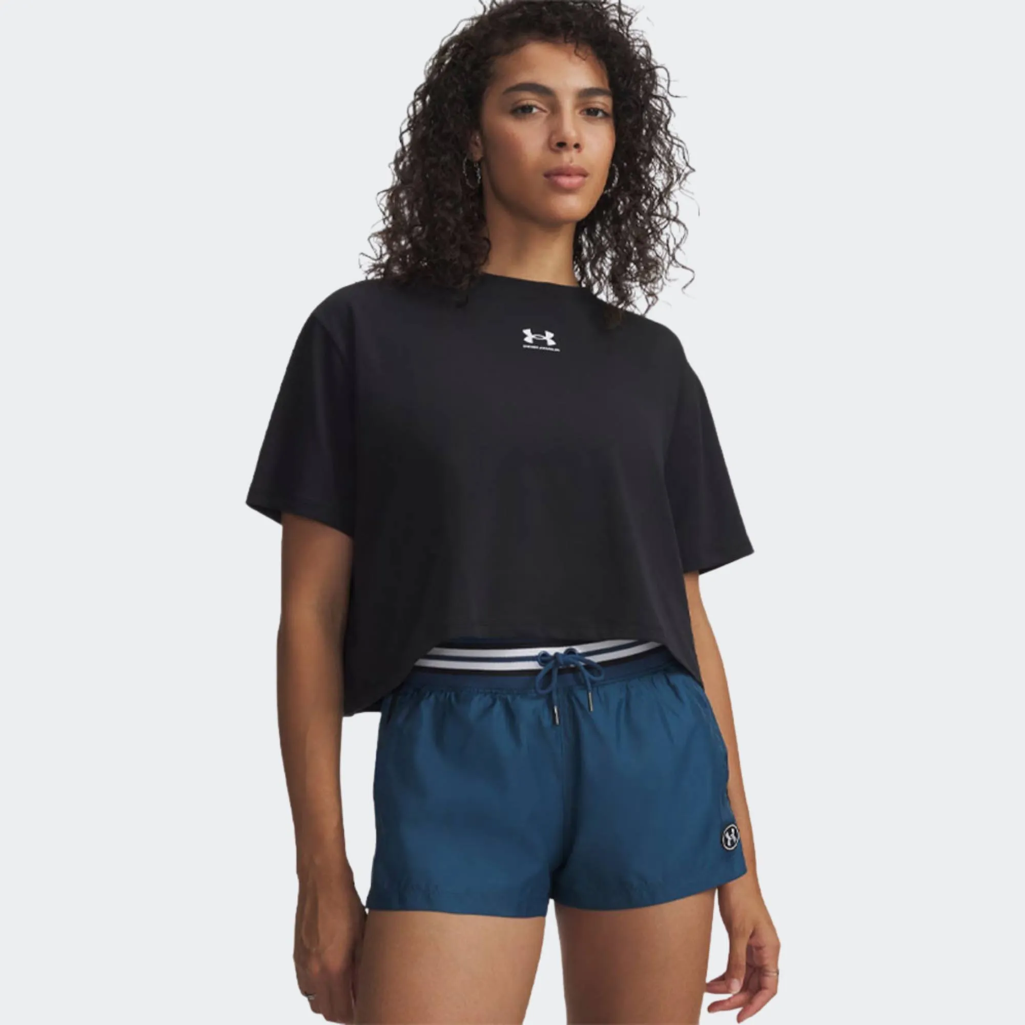 UNDER ARMOUR RIVAL BOXY TEE SOLID