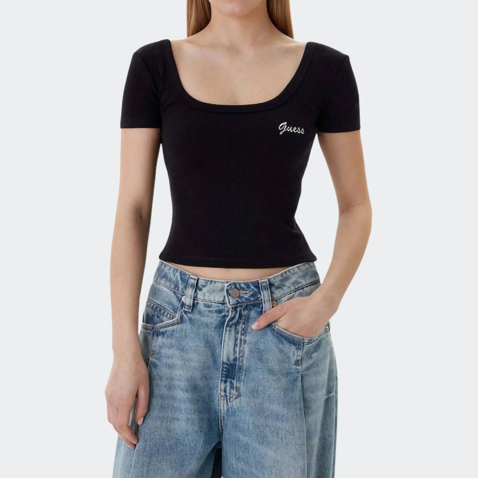 GUESS LAVINIA RIB TOP