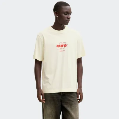JACK & JONES CLUB FRONT PRINT TEE