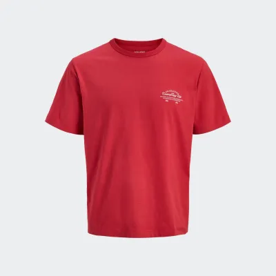 JACK & JONES NANTUCKET SCRIPT CHEST TEE