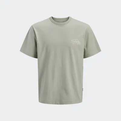 JACK & JONES NANTUCKET SCRIPT CHEST TEE