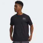 UNDER ARMOUR BLUR LOGO TSHIRT