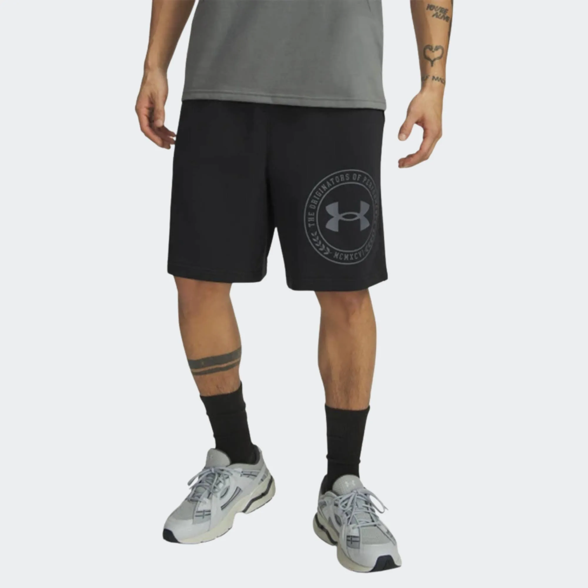 UNDER ARMOUR RIVAL GRAPHIC SHORTS